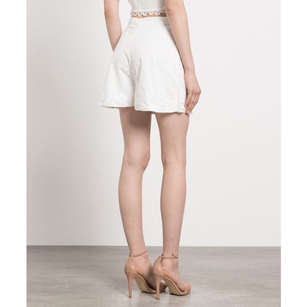CHARO RUIZ Women's Alida Short Size M In White - Picture 2 of 10